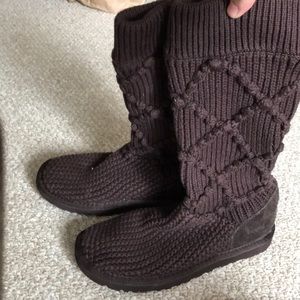 Quilted UGG boots!